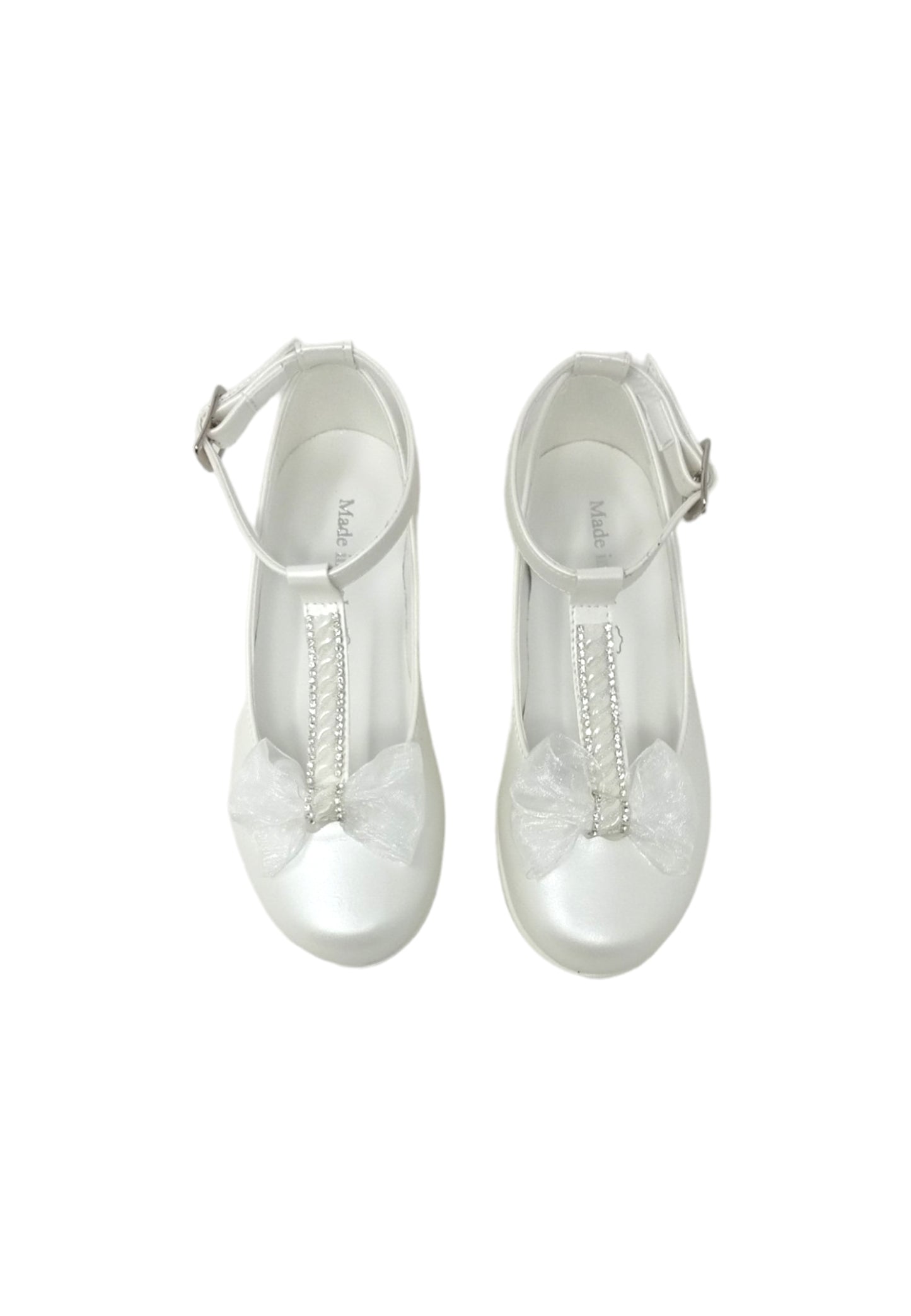 Ballerine Sa.Ba. Calzature chiara bianco perlato bambina/ragazza