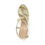   Sandalo col tacco JOEL A7381 LIZ LAME PLATINO donna