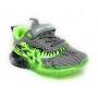 Sneakers da passeggio BULL BOYS BBAL2100 Grigio/verde Bambino