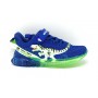 Sneakers da passeggio BULL BOYS BBAL2100 ROYAL Blu/Verde Bambino
