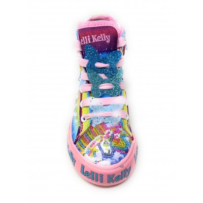 Lelli Kelly LK9099 Unicorn Sneaker Bambina Mid,Fantasia Bianco (Numeric_33)  : MainApps: : Moda