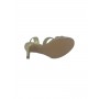   Sandalo col tacco JOEL A7348 MICROGLITTER PLATINO donna