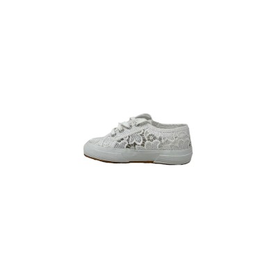 Sneaker SUPERGA 2750 MACRAME S81219W 900 white ragazza/donna