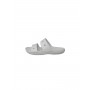 Pantofola doppia fascia CROCS 206761-100 WHITE UNISEX Taglia EU
