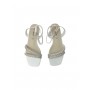 Sandalo  KISS KRISS CB12 BIANCO donna