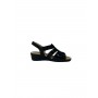 Sandalo linea comoda Stile Di Vita 8380 Nero Donna