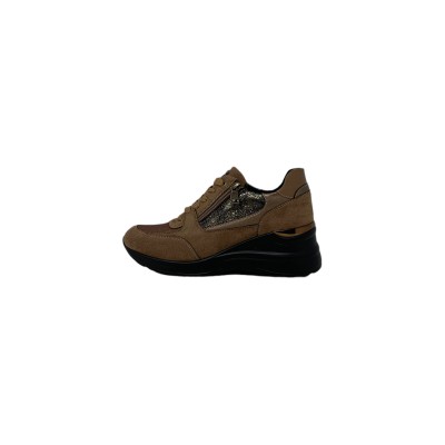 Sneakers InBlu IN000357 bronzo donna