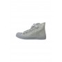Sneaker DXO Vigevano C88 glitter bianco  bambina