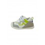 Sneaker Biomecanics 242152-B bianco/pistacchio Bambino