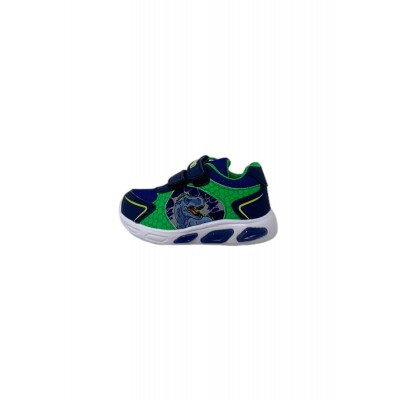 Sneaker con luci Silver DINOSAUR S8020060T BLUE Bambino