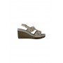 Sandali  INBLU AS000037 PLATINO donna 