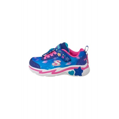 Sneakers SKECHERS Snuggle Sneaks - Skech Squad 302214L/NVMT bambina