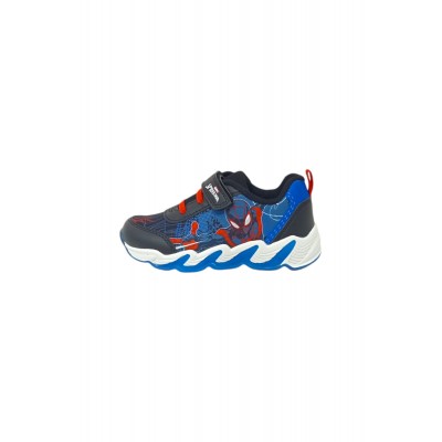 Sneaker con luci Spiderman SP013125 BLK/BLU Bambino