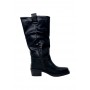 Stivali alti con tacco GALIA 13500-K01 BLACK donna