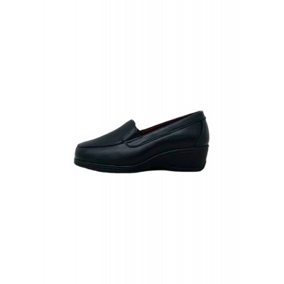 Mocassino comfort 9090 NAPPA NERO donna