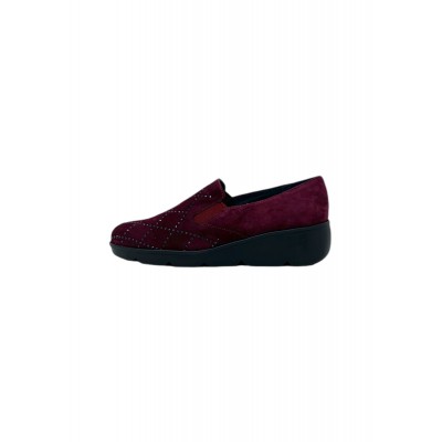 Mocassino comfort SOFFICE SOGNO I4WILA4 CAMOSCIO VINO Donna