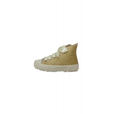 Sneaker DXO Vigevano D88/C88w VELVET PLATINO GLITTER bambina