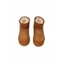 Stivaletto con pelliccia GRUNLAND JR CRIS PO2145-I4 CUOIO bambina/ragazza