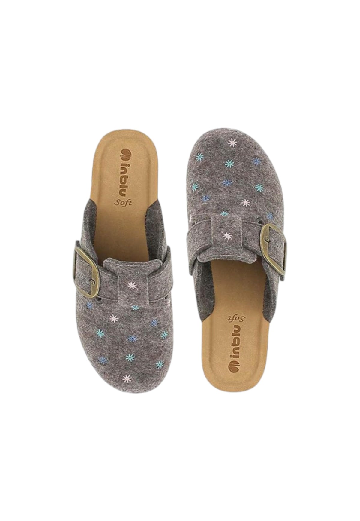 Pantofola INBLU GC000045 TORTORA donna