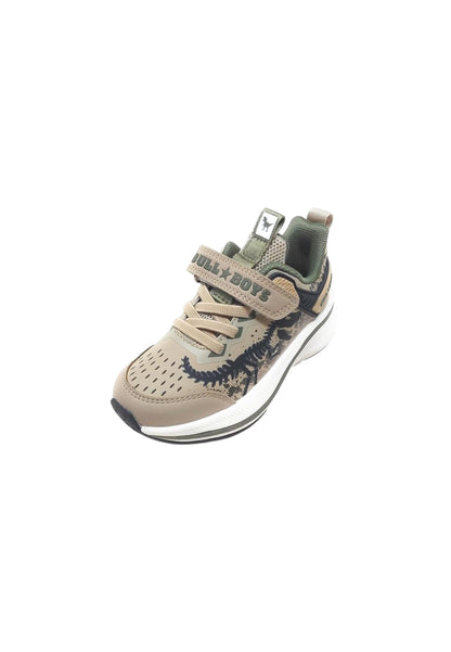 Sneakers con audio Bull Boys Uragano Rex DNAR5272 BEIGE Bambino
