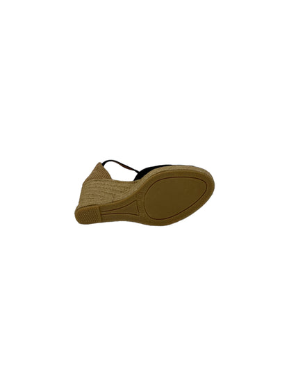 Sandali con zeppa  7D.345 ANTE negro Donna