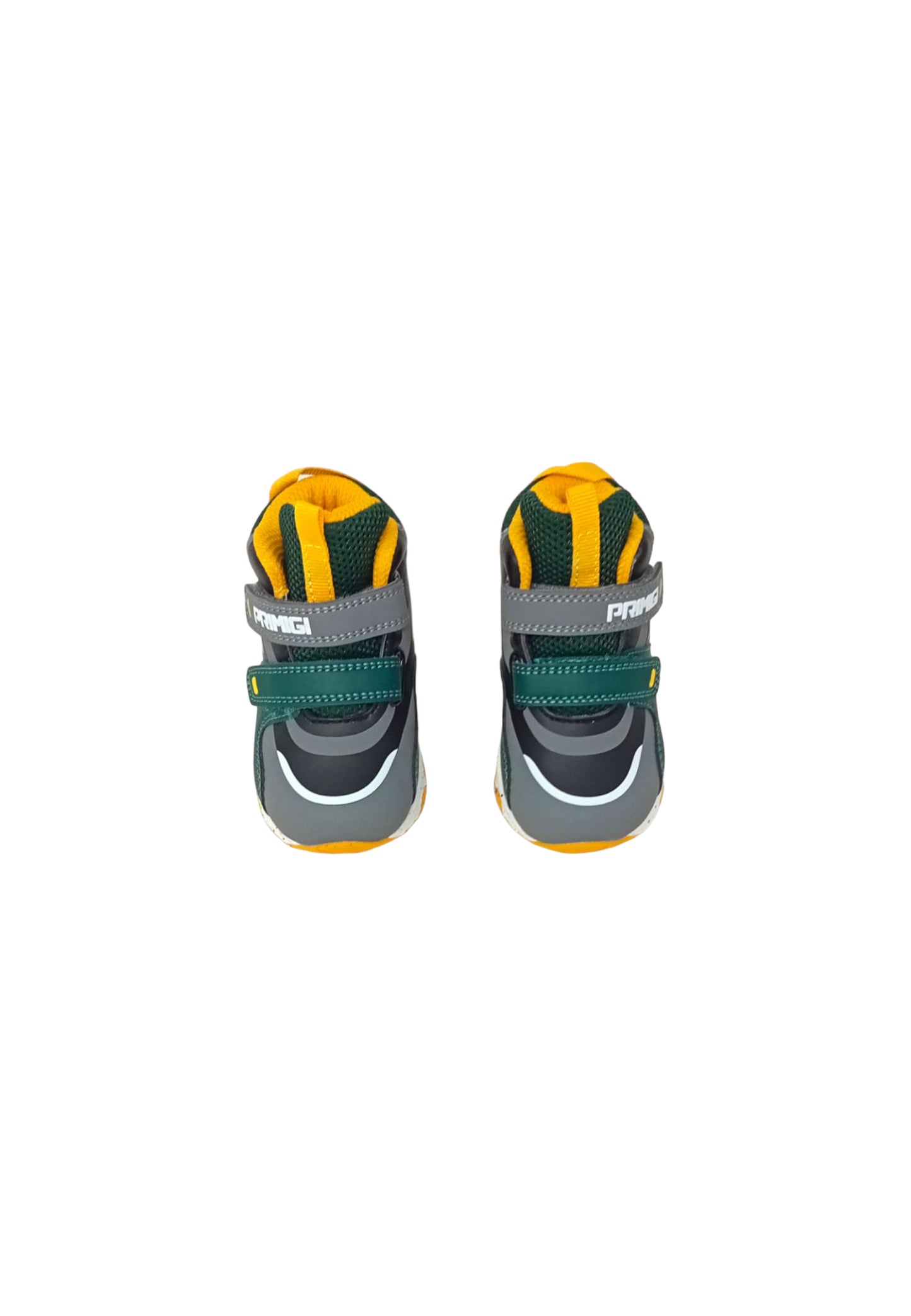 Sneakers luminose PRIMIGI 4953222 Grigio/Verde bambino