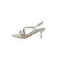 Italia Leone Sandali con tacco F23 RASO 02 Donna sposa