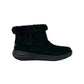 Stivaletto con pelliccia SKECHERS On-The-GO Stellar - Cozy Step 144775/BBK Donna