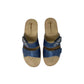 Ciabatta INBLU PV000015 BLU donna