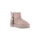 Stivaletto con pelliccia GRUNLAND JR CODI PO0058-I4 TAUPE bambina/ragazza