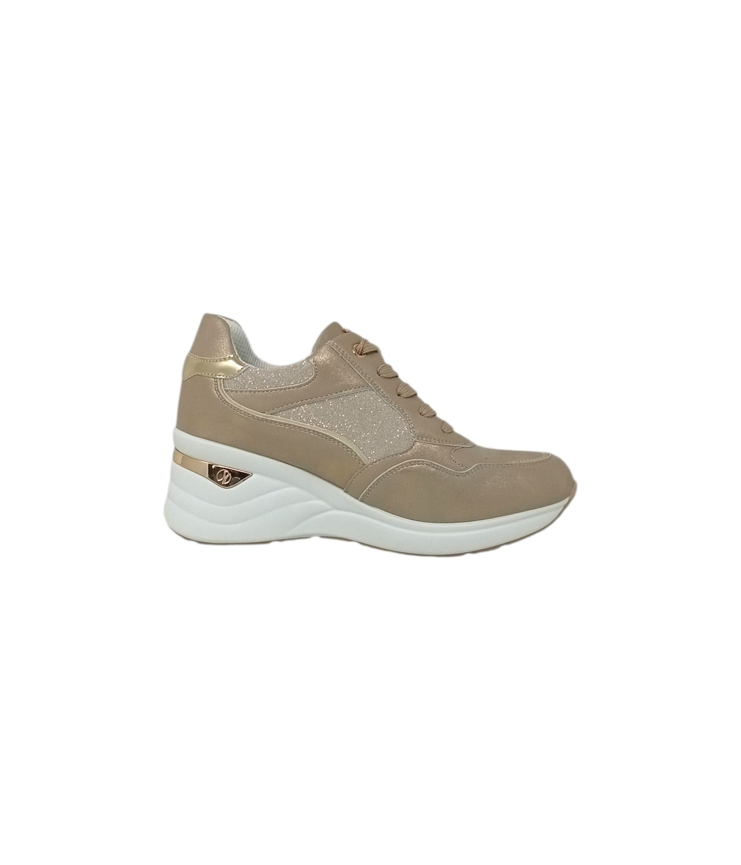 Sneakers InBlu IN000488 PLATINO donna