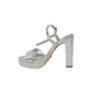 Sandalo KISS KRISS M13 ARGENTO donna