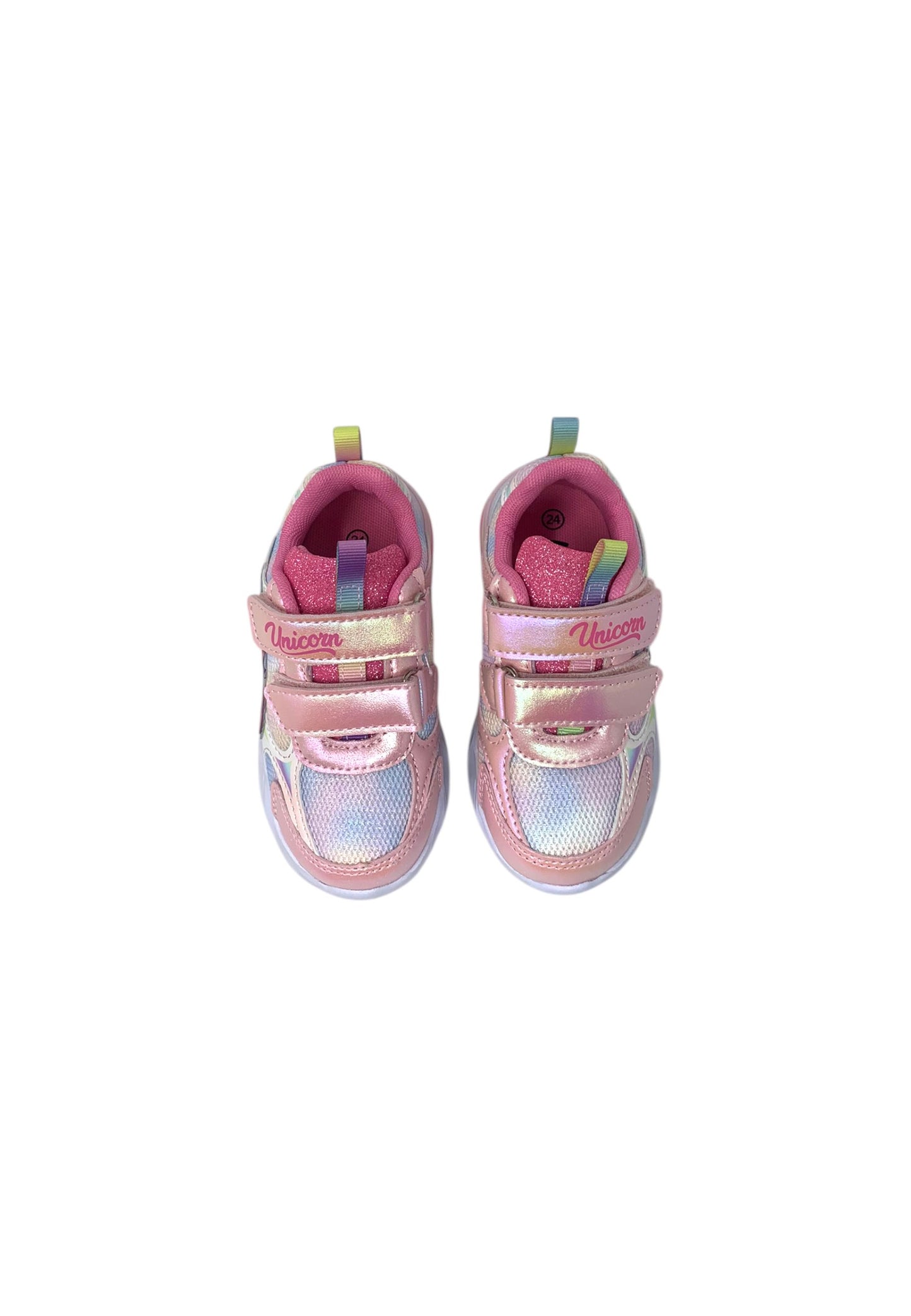 Sneaker luminose Silver Unicorn S8010209T PINK Bambina
