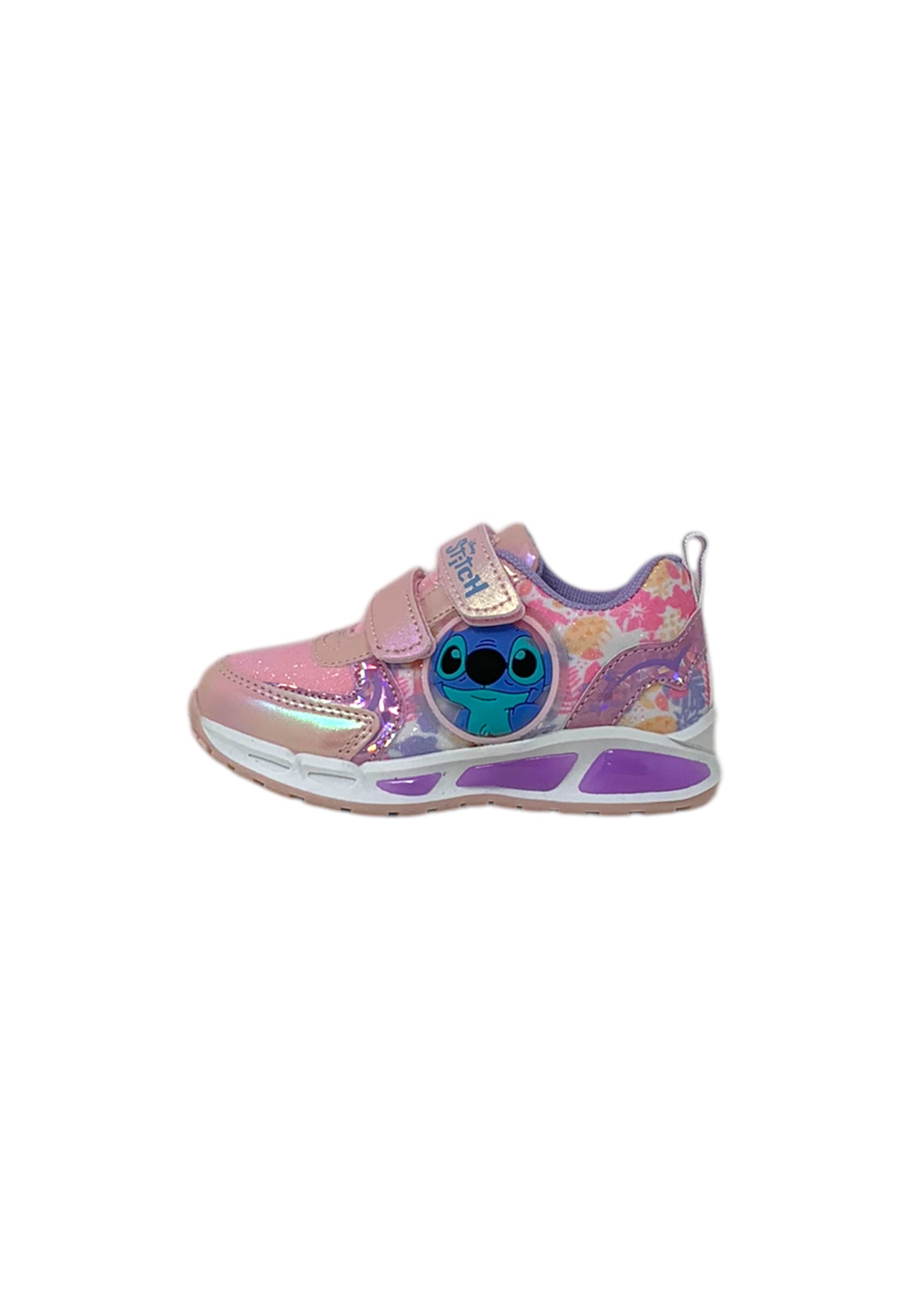 Sneaker con luci Silver Lilo & Stitch  D6020100T PINK Bambina