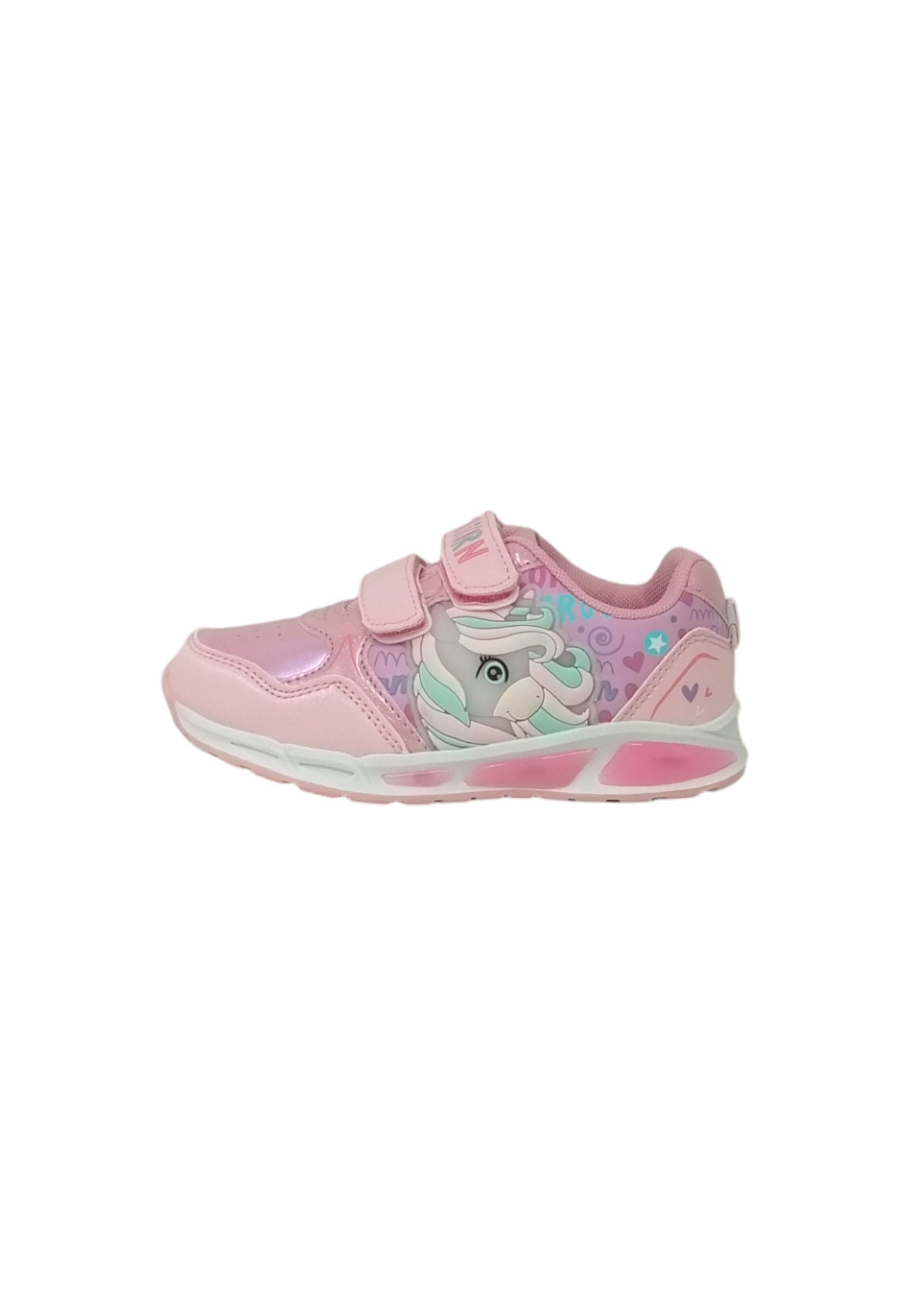 Sneaker con luci Silver Unicorn S8010089S PINK Bambina