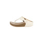 Ciabatta infradito GRUNLAND DIRA CI3115-C9 BIANCO ragazza/donna