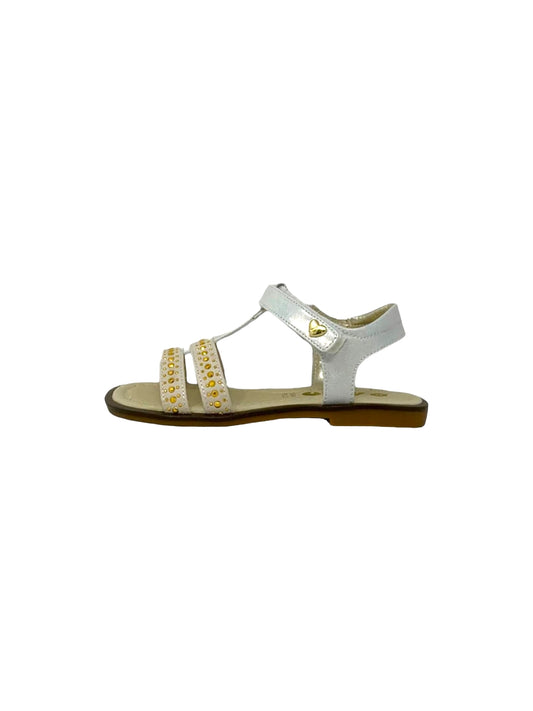 Sandali  ASSO AG-14865 WHITE bambina