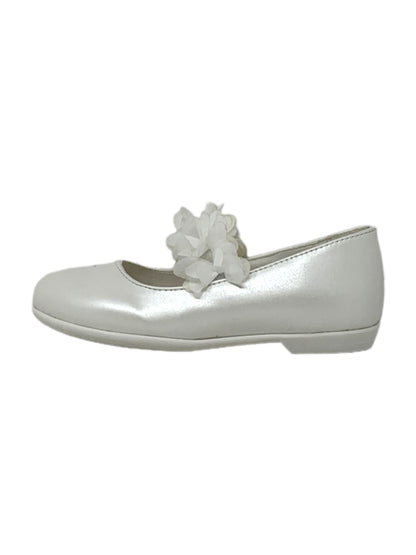 Ballerine Sa.Ba. Calzature 3302 bianco perlato bambina e ragazza