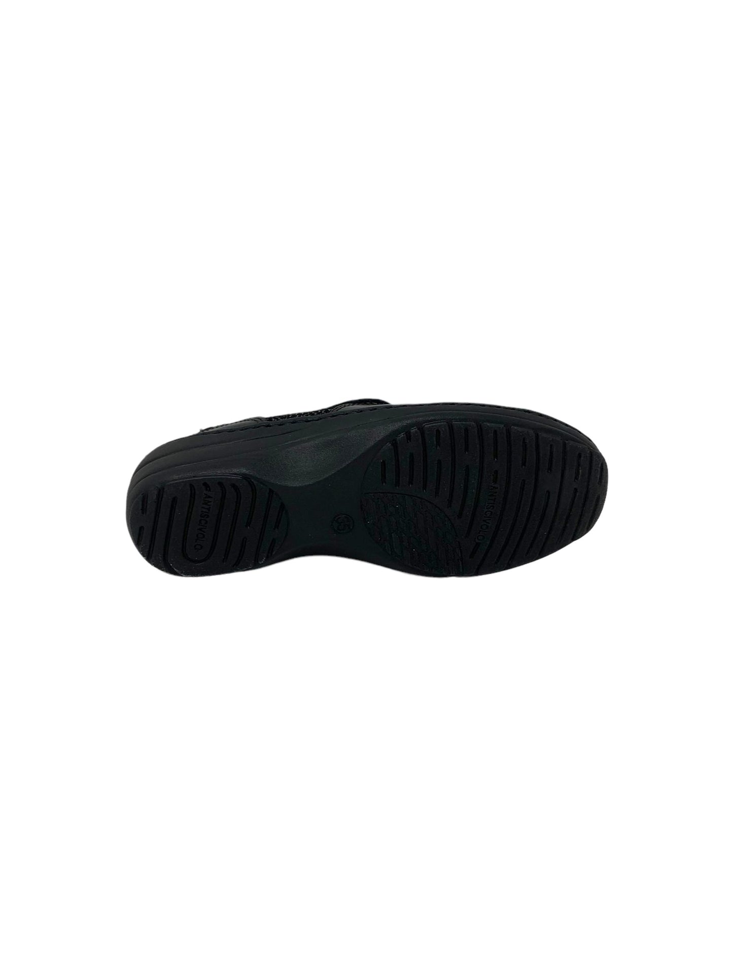 Scarpa da passeggio comfort stile di vita 7256 NERO donna