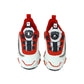 Sneakers luminose BULL BOYS T-REX DNAL4556 BIANCO/ROSSO Bambino