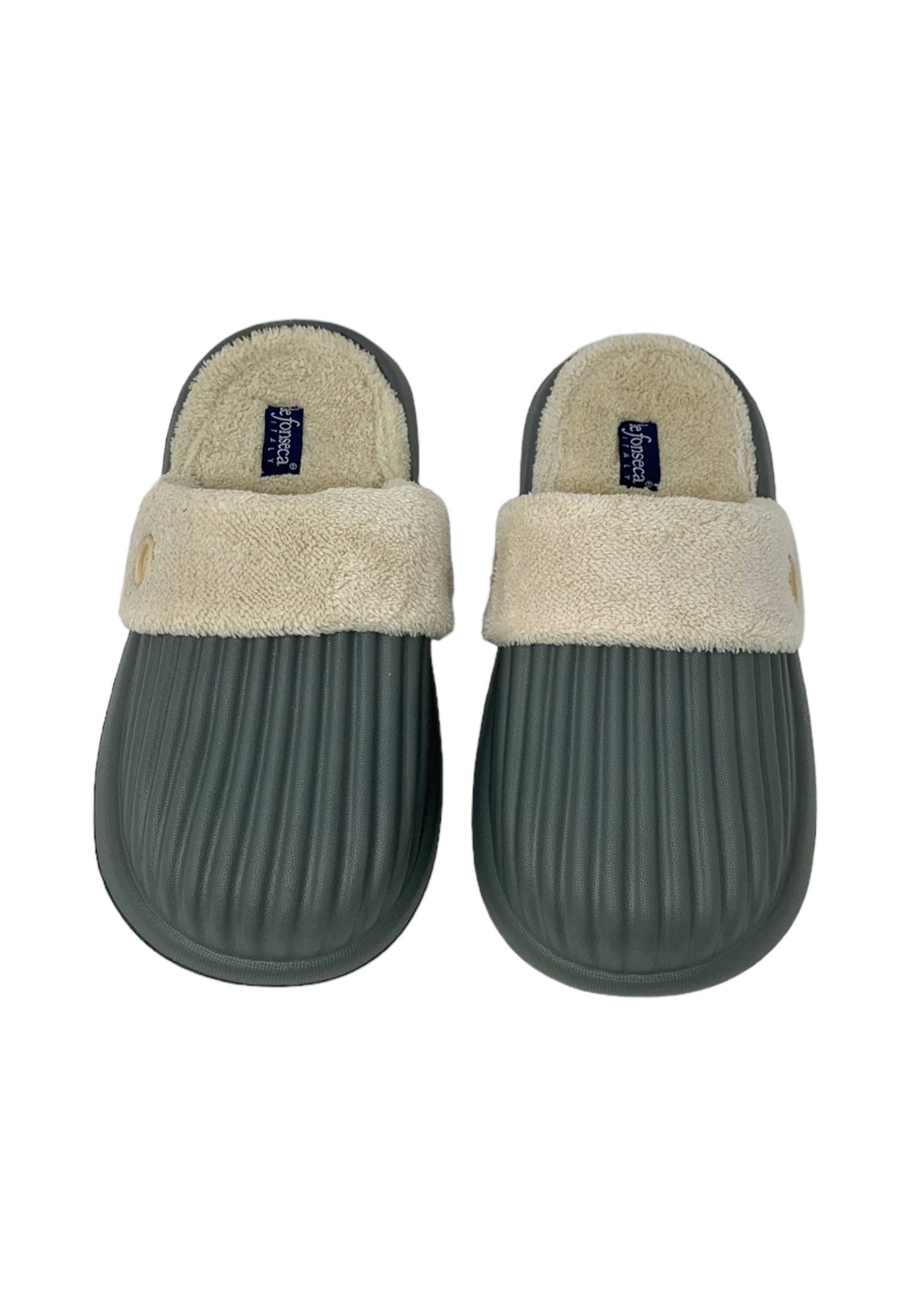 Pantofola  DE FONSECA DE.ABANO M851 grigio Uomo