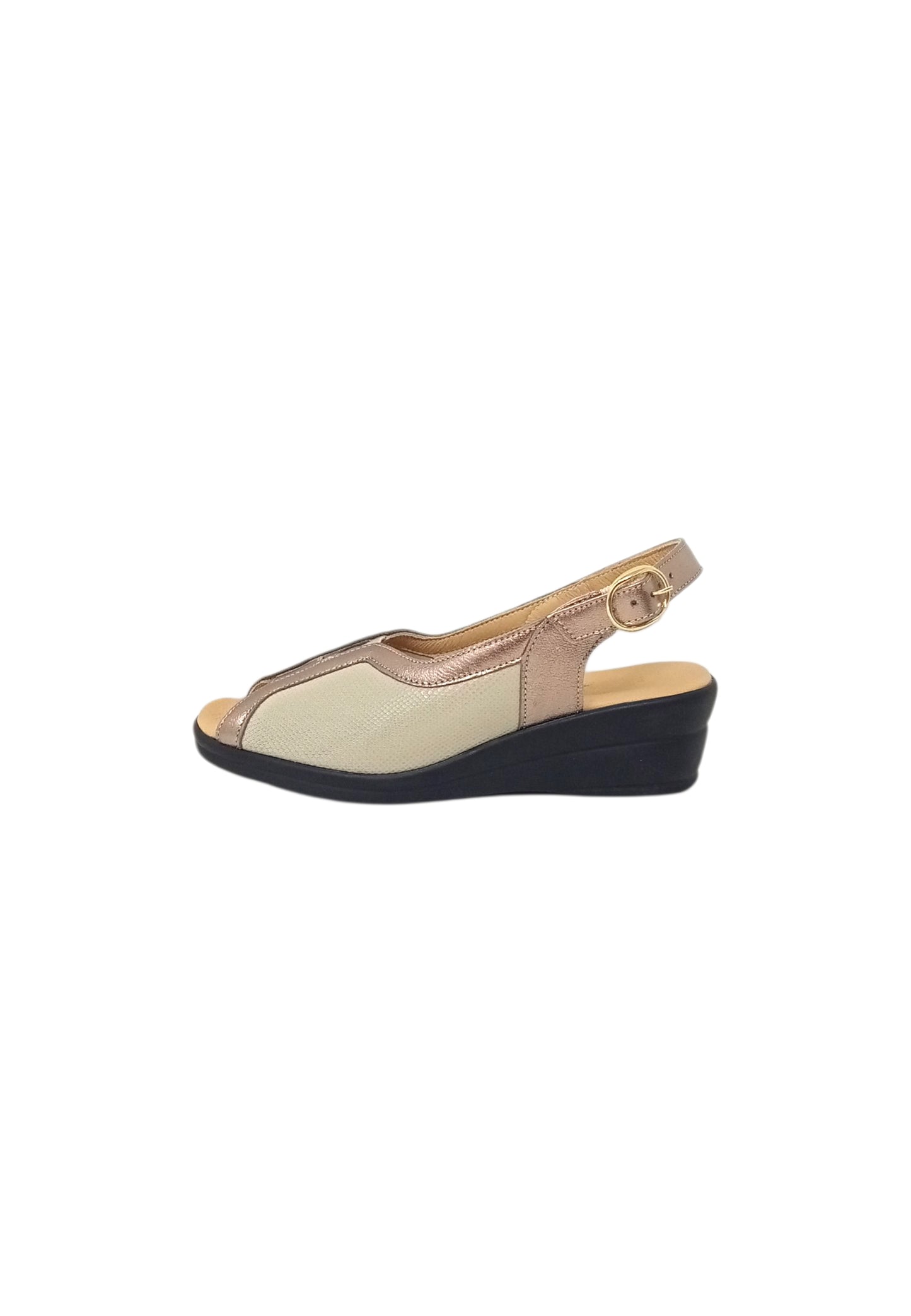 Sandali linea comoda Stile Di Vita 25L015-SDV SABBIA Donna