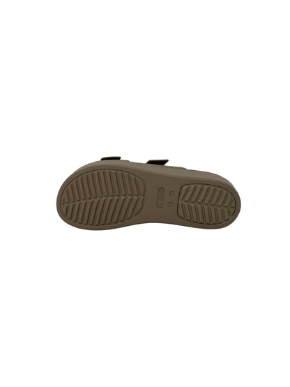 Sandalo da passeggio CROCS BROOKLYN 207431-260 KHAKI donna