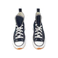 Sneaker CONVERSE RUN STAR HIKE CANVAS PLATFORM  16680C BLK/WHT Donna