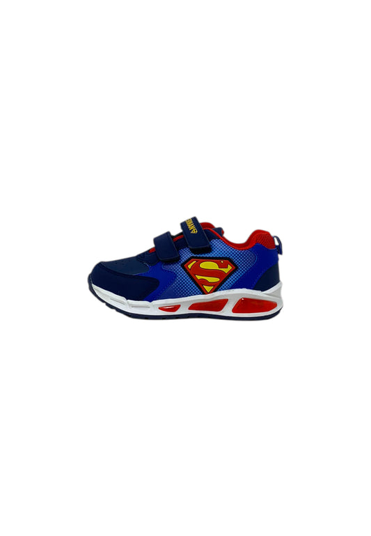 Sneaker luminose Silver SUPERMAN W1030004S NAVY Bambino