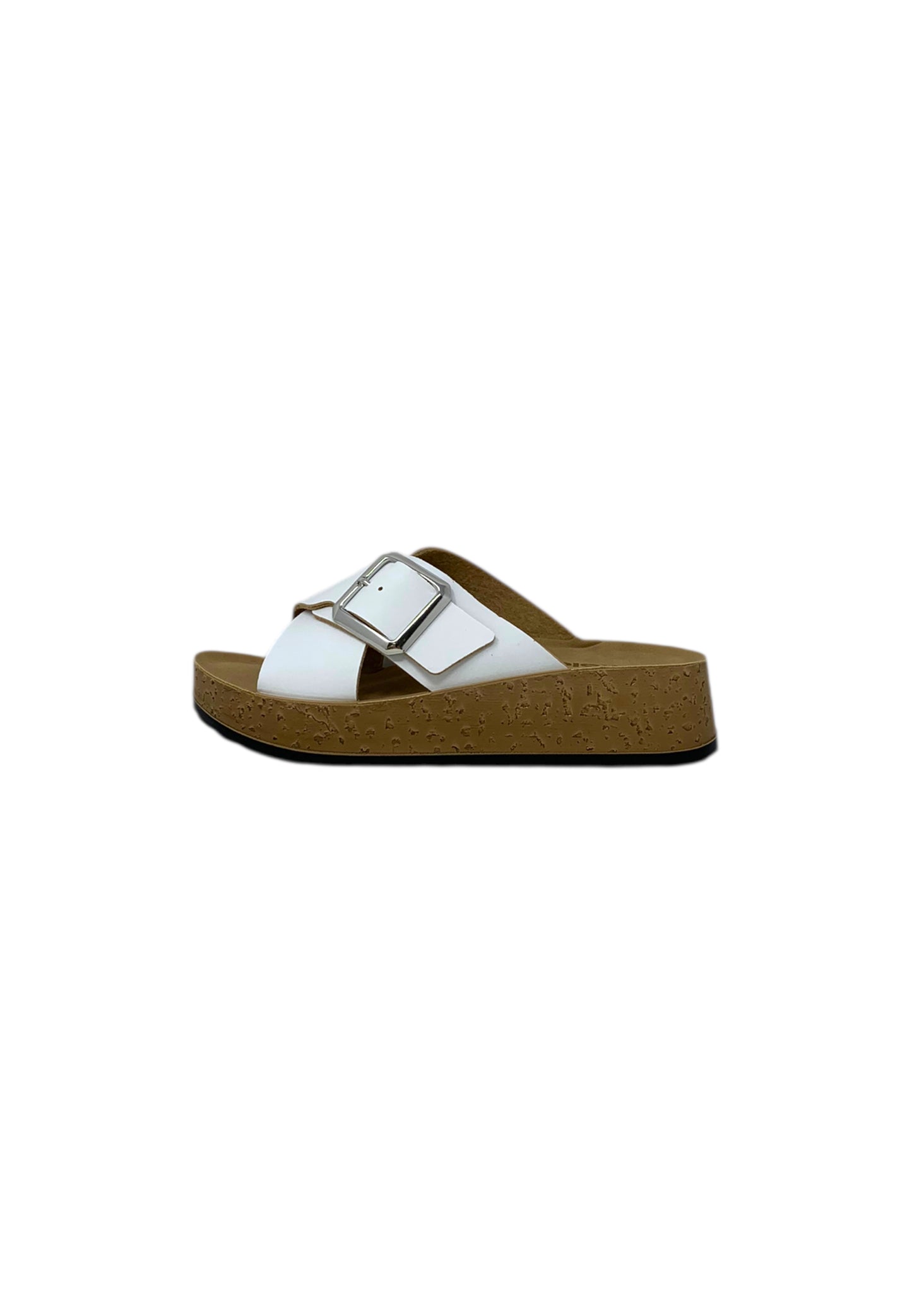 Ciabatta INBLU PK000042 BIANCO donna