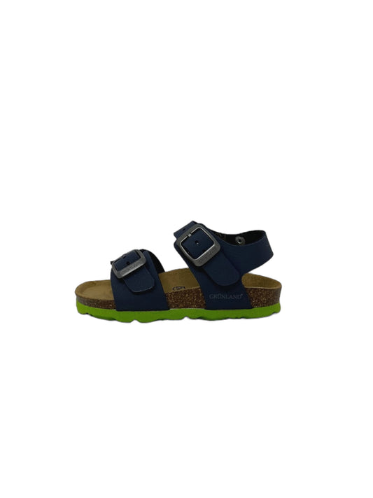 Sandalo da passeggio GRUNLAND Junior LUCE SB0901-40 BLULIME Bambino