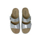 Ciabatta GRUNLAND DIDA CE0462-59 ARGENTO Donna