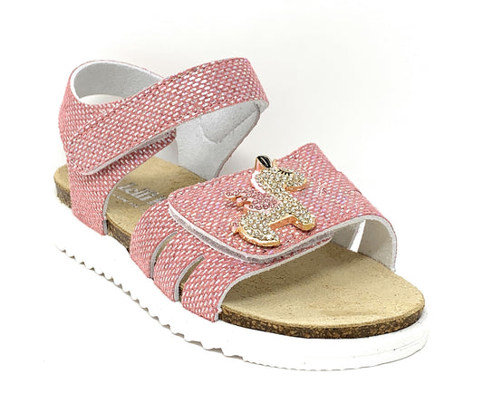 Sandalo da passeggio LelliKelly LKCV2077 ROSA bambina
