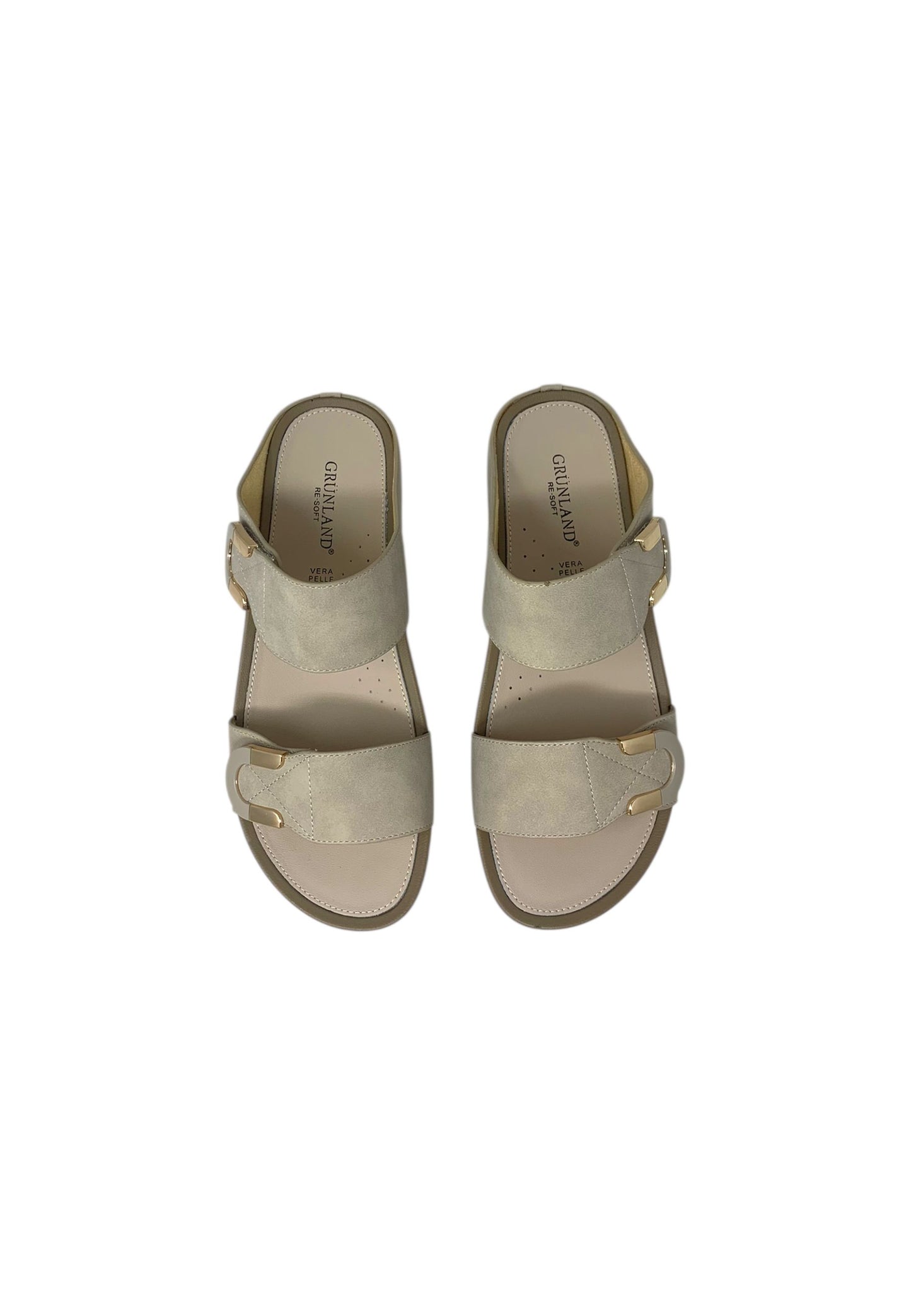 Ciabatta GRUNLAND DIRA CI3114-C9 BEIGE ragazza/donna